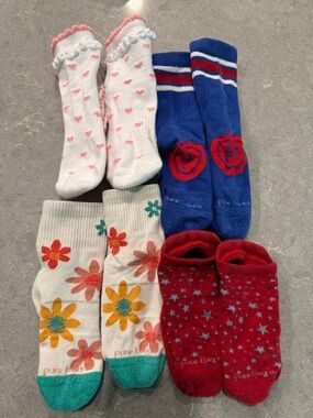 Pure barre & Souls branded sticky socks